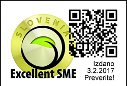 Tudi špeditersko in logistično podjetje RCM, d.o.o. med dobitniki certifikata Excellent SME