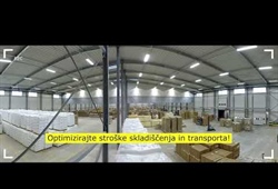 Utrinek iz carinskega skladišča PE Hrpelje - Kozina