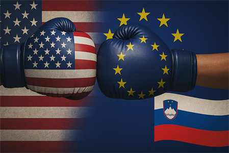 Trgovinske napetosti ZDA – EU: Slovenija med redkimi zmagovalkami, a pasti ostajajo