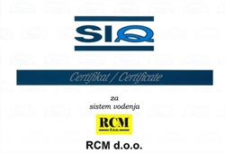 RCM d.o.o. uspešno zaključilo certifikacijsko presojo sistema HACCP
