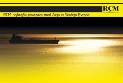 Špedicija RCM - najkrajša povezava med Azijo in Srednjo Evropo