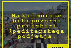 Na kaj morate biti pozorni pri izbiri špediterskega oz. špedicijskega podjetja