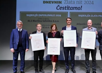 RCM d.o.o. Among the best employers in Slovenia – Recipient of the Zlata nit 2024 Award