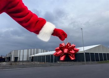 Santa visited us a little earlier this year!