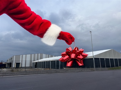 Santa visited us a little earlier this year!