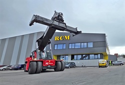 RCM d.o.o. completes major investment cycle in OIC Hrpelje-Kozina: new warehouses and sustainable Kalmar 45 Eco