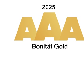 RCM d.o.o. gehört erneut zu den Besten – Goldene Bonitätsauszeichnung AAA